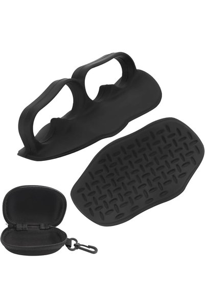 TERRIFI Workout Grips for Men and Women, 2PCS Silicone Hand Protector Gloves ...