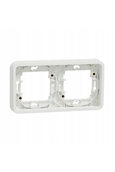 Schneider Electric Mureva Ramă dublă orizontală IP55 încastrată albă MUR39101...