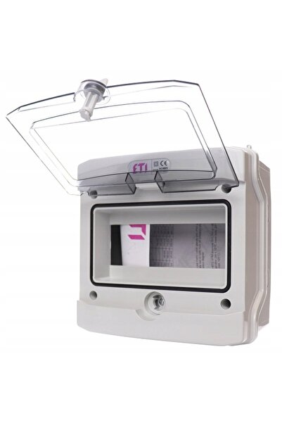 ETI Polam Dozator electric etanș montabil la suprafață 1x8 IP65 PV UV ECH-8G ...