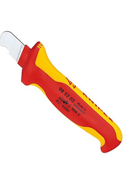Knipex Cutter de dezizolat izolația pentru electrician VDE 1000V cu lamă tip ...