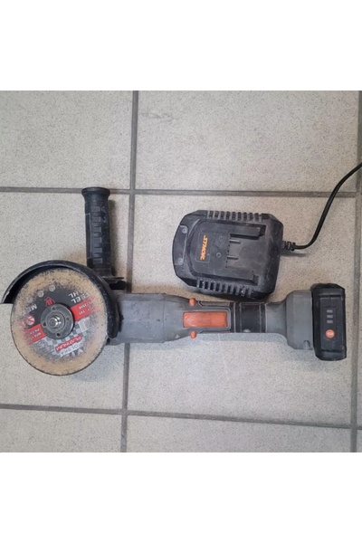 Sthor Polizor unghiular fără fir de 125 mm, 20V