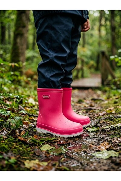 Vicco Children's Comfortable Waterproof Non-Slip Sole Children's Rain Boots