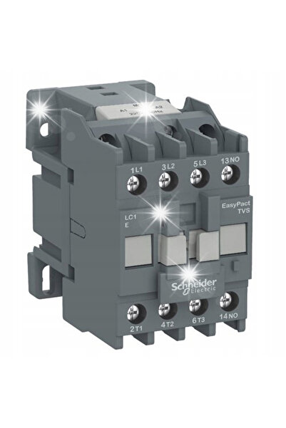 SCHNEIDER Contactor de putere 12A 5.5KW 3NO + 1NO 230V AC EASY TESYS LC1E1210P7