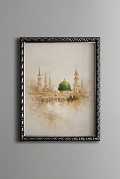 epiqart Mescid-I Nebevi - Vintage Patterned Painting - Fine Model
