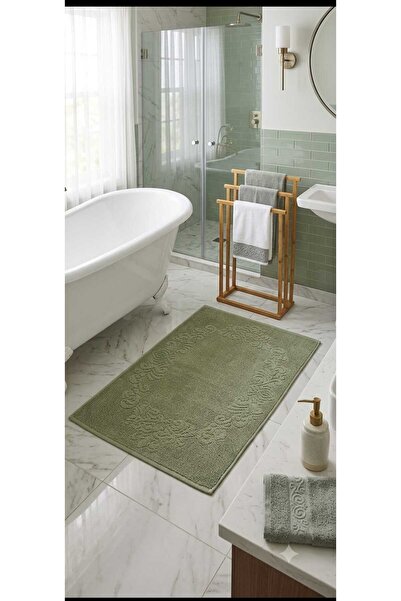 Nevin Acar Knitted Woven Modern Foot Mat Foot Towel