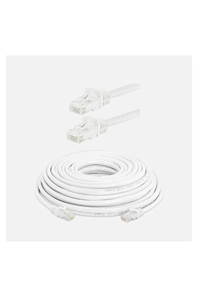 Tek-İş 10 Adet Cat6 Network Kablosu Rj45 15 Metre