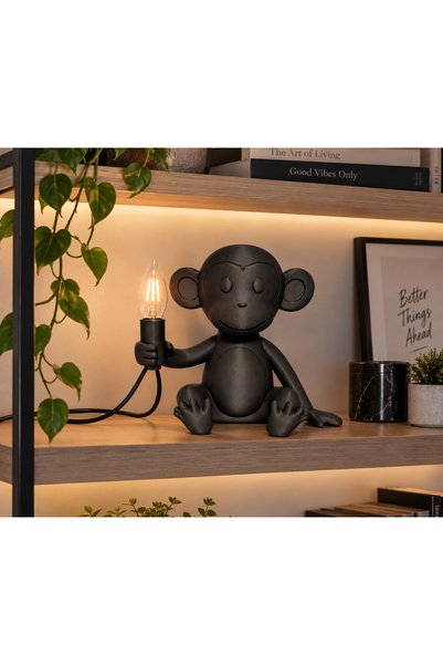 3dlab مصباح طاولة مزخرف على شكل قرد من موكو