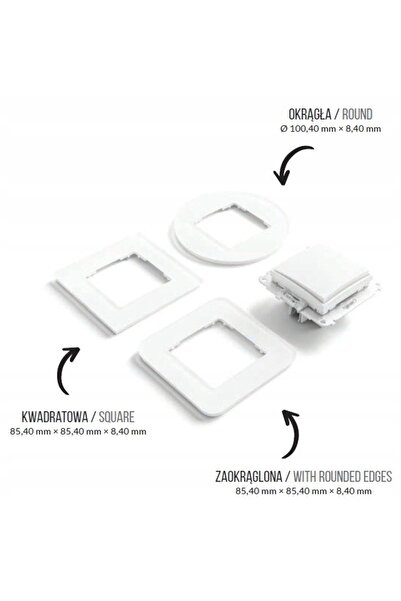 KARLIK Priză de calculator 2x RJ45 UTP CAT. 6A ICON IGKBO-8 ALB