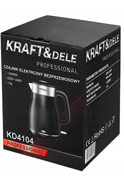 NO BRAND KRAFT&DELE Fierbător electric 1.8L 2400W Fierbere rapidă KD4104