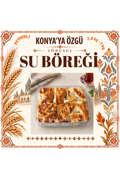 Geleneksel Konya Su Böreği PEYNİRLİ