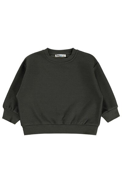 Civil Boys Civil Boys' Honeycomb Fabric Sweatshirt |   Jacquard Single Jersey...