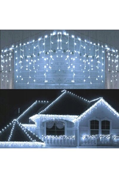 NO BRAND Lumini SOPLE 300 LED-uri 19M Alb rece FLASH mad:302 Ghirlandă perdea