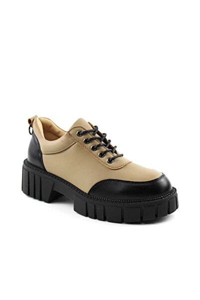 mm Pantofi de dama , cu talpa groasa A10320-KHAKI