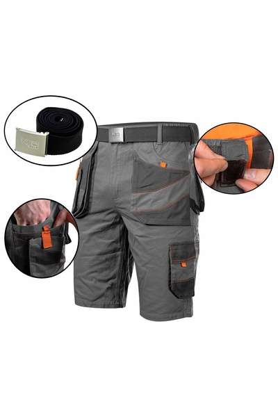 NEO Tools Șorturi NEO 100% BUMBAC BUCUȚE +CUREA 81-331 R. S/48