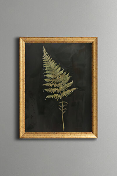 epiqart Fern - Vintage Patterned Painting - Fine Model