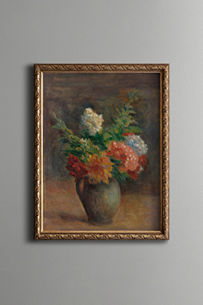 epiqart Colorful Flower Bouquet - Vintage Patterned Painting - Fine Model