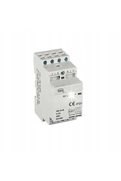 KANLUX Contactor modular 2P 25A Control 230V AC IDEAL KMC-25-40 23252