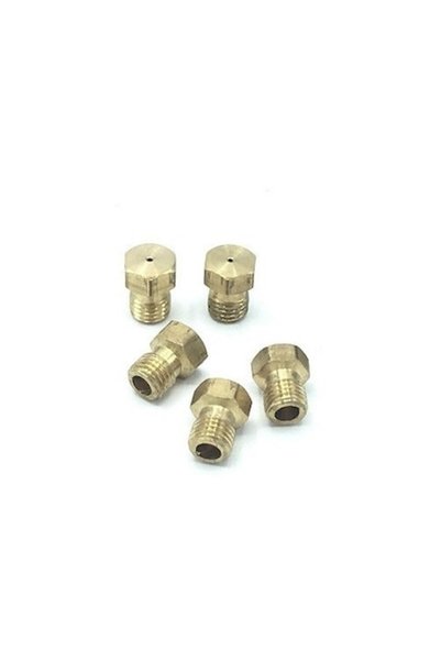 OEM Set de 5 duze pentru aragaz S5DZARF7 filet 7 Arctic-Beko conversie gaz-LPG