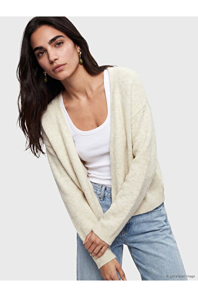LC Waikiki Double Breasted Collar Women's Knitwear Cardigan