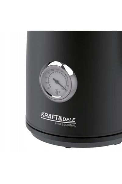 NO BRAND KRAFT&DELE Fierbător electric 2200W 1L cu indicator de temperatură, ...