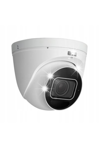 BCS Cameră IP Dome IR 4MPx Motorizată IP67 12VDC PoE Albă