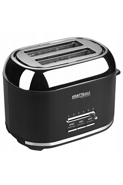 NO BRAND PRĂJITOR DE PÂINE ELECTRIC DE 1000W PENTRU 2 PÂINE, 6 NIVELE DE Ajus...