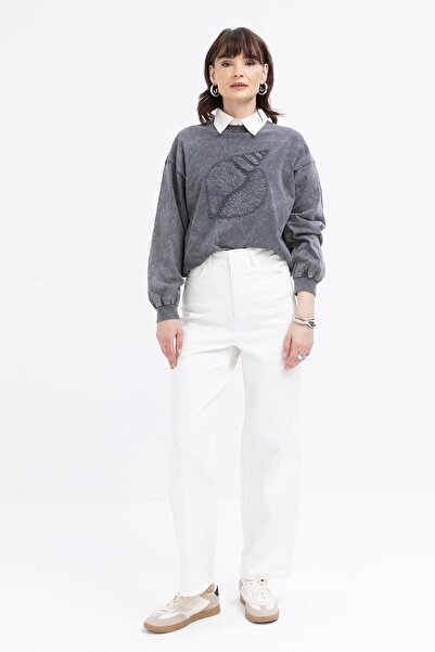 ALLDAY Wide leg denim pants