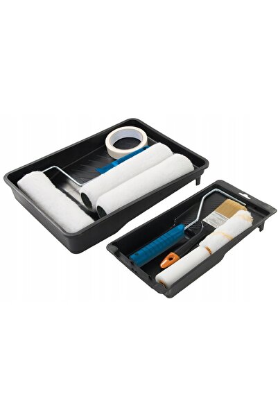 Silverline Set de pictură pentru tavă de rulouri de pictură 11 elemente
