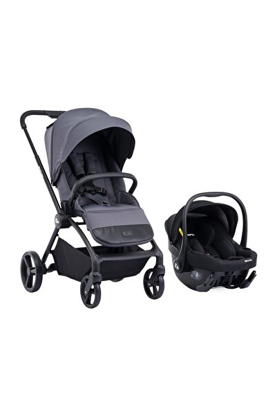 Kraft Beta i-Size Travel Sistem Bebek Arabası Gri