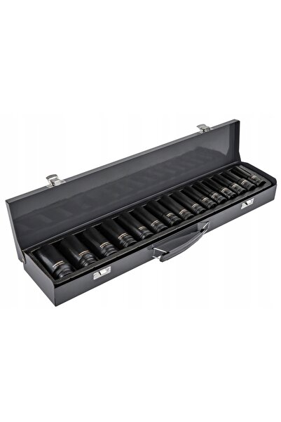 NO BRAND SET 15 bucăți BITURI PENTRU ANVELOPE 10-32mm 1/2 " 78mm HEX CrV CASE...