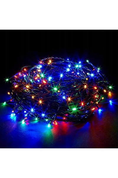 NO BRAND 200 LED-uri lumini de Crăciun cu efect de scânteie, pentru brad, cu ...
