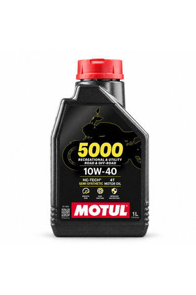 5000 10W-40 4T 1 Litre Motosiklet Motor Yağı
