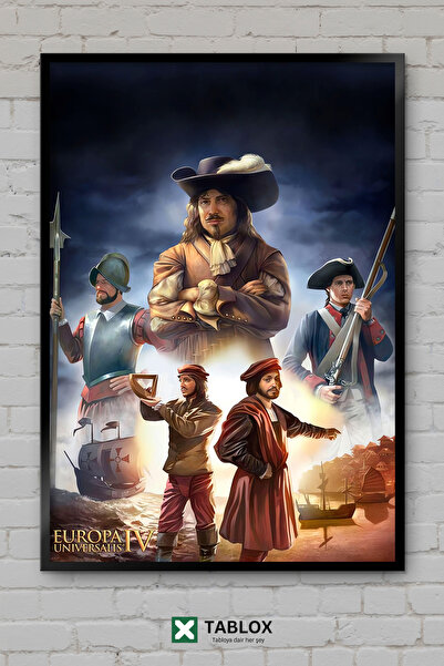 tablomaxtbx Euiv Art Europa Universalis Poster pentru jocuri de strategie, ta...