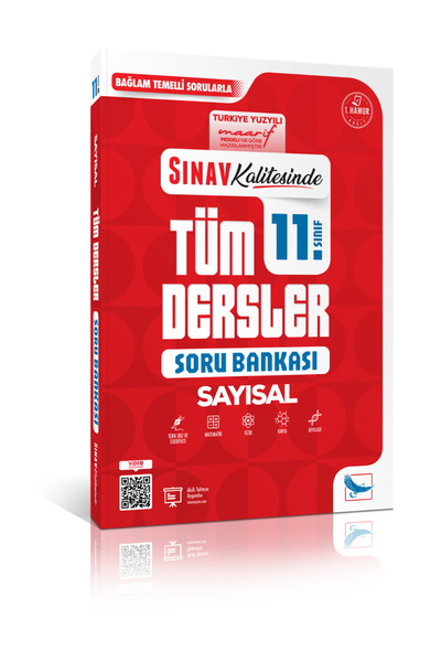 Sınav Kalitesinde 11. Sınıf Sayısal Tüm Dersler Soru Bankası