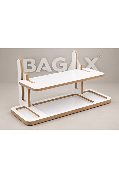 BAGAX MDF Monitör Standı, Laptop Standı ve Masaüstü Düzenleyici – Bilgisayar ...