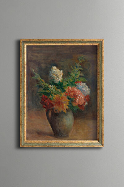 epiqart Colorful Flower Bouquet - Vintage Patterned Painting - Fine Model