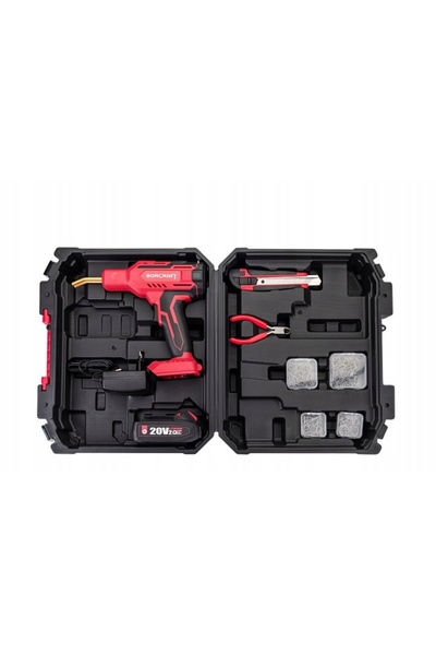 Worcraft KIT PISTOL DE SUDURĂ DE 60W PENTRU SUDAREA PLASTICULUI