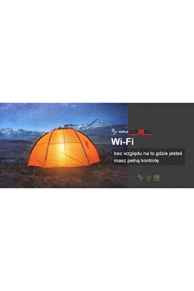 ZAMEL RECEPTOR WI-FI SUPLA APROBAT ROW-01/16A