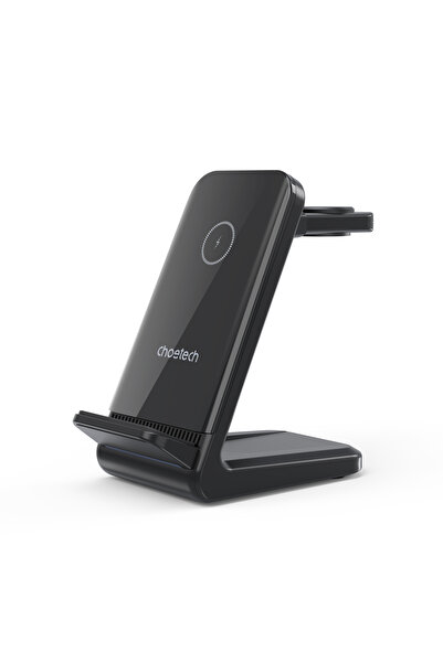 CHOETECH MagLeap 4-in-1 Wireless Charging Station 15W, Magnetic Stand for iPhone, Watch & AirPods, White T608-F