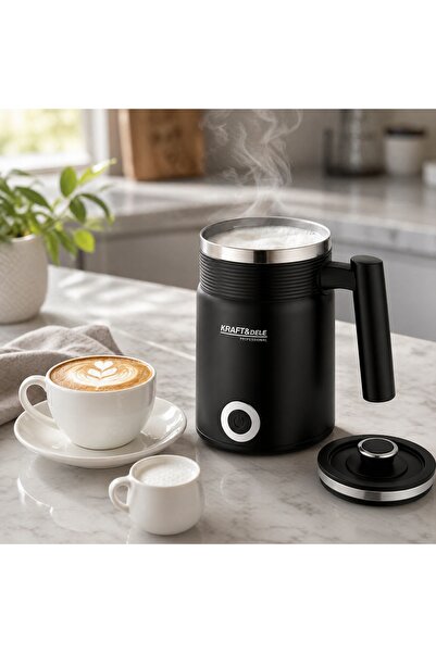 NO BRAND Spumant electric de lapte 500W MAX pentru cafea, cappuccino, latte K...