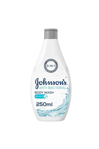 Johnson & Johnson جونسون جل استحمام مضاد للبكتيريا 3 في 1 بملح البحر 250 مل