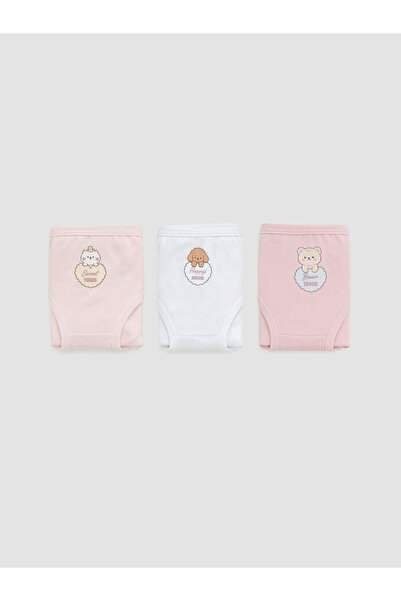 LC Waikiki Patterned Girls' Knickers 3-pack