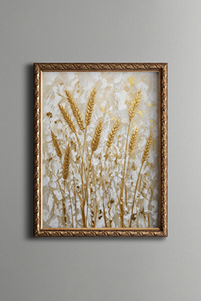 epiqart Golden Stars - Vintage Patterned Painting - Fine Model