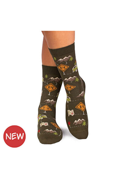 Pirin Hill Camping Cotton Socks Khaki
