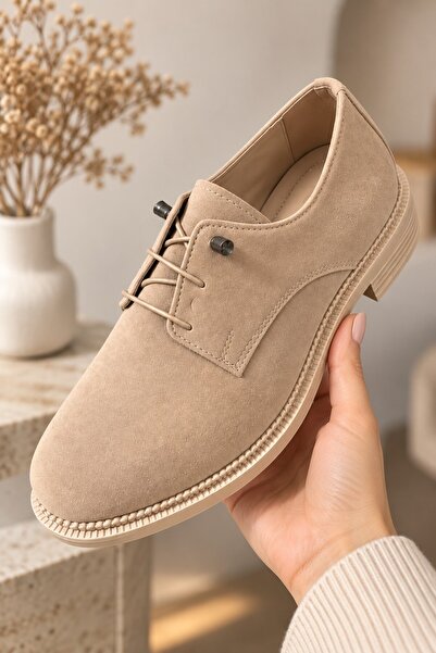 Zenora Shoes Unisex Loafer Makosen Süet Ortopedik Ayakkabı