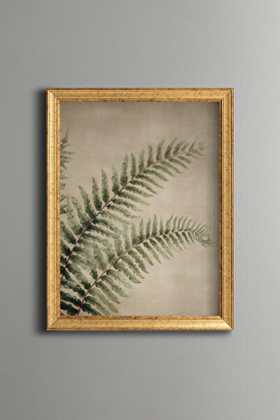 epiqart Botanical Fern Leaves - Vintage Patterned Painting - Fine Model