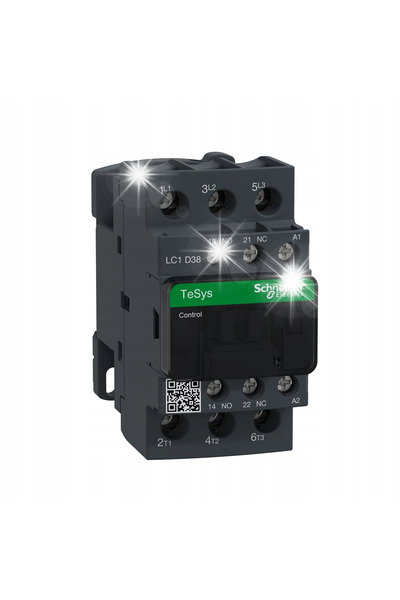 Schneider Electric 38A 3NO + POM 1NO1NC Bobină 230V Contactor motor SCHNEIDER...