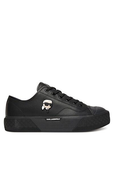 Karl Lagerfeld Adidași bărbați negri Lthr / Mono KL95025