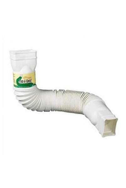 Noonedibs Prelungitor flexibil pentru jgheab de apă pluvială, 140–160 cm, PE,...