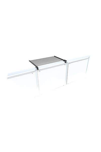 Foxydry Uscător de rufe mare Duo, 162 cm, cadru anti-rugină pentru balcon, Gr...